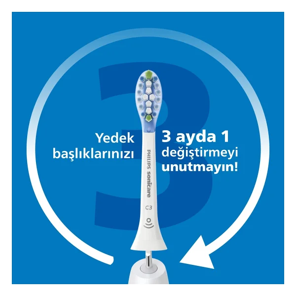 Philips Hx9042/87 Sonicare Premium Plak Defans 2'li Diş Fırçası Başlığı - Görsel 9