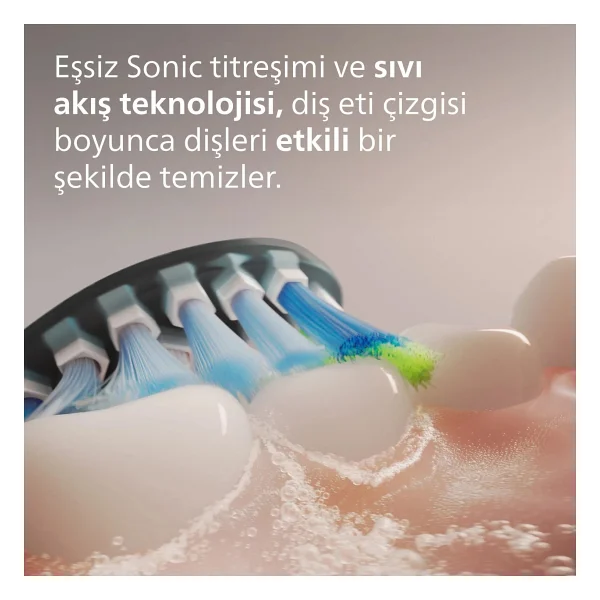 Philips HX9042/88 Sonicare Premium Plak Defans 2'li Diş Fırçası Başlığı - Görsel 3