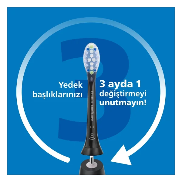Philips HX9042/88 Sonicare Premium Plak Defans 2'li Diş Fırçası Başlığı - Görsel 9