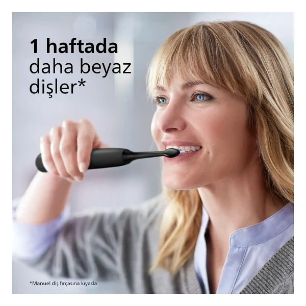 Philips Hx6062/88 Sonicare Optimal White Sonic 2'li Diş Fırçası Başlığı - Görsel 3