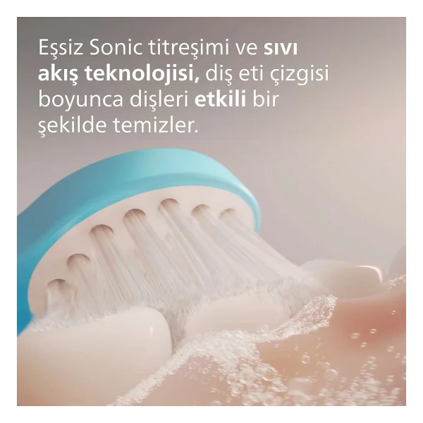 Philips HX6032/90 Sonicare 2'li Çocuk Diş Fırçası Başlığı - Görsel 3