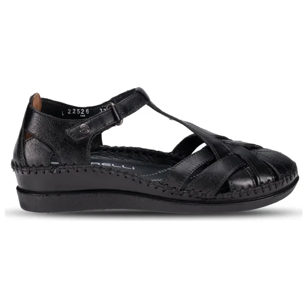 Forelli Larni-Z 22526 Günlük Siyah Kadın Sandalet - Görsel 6