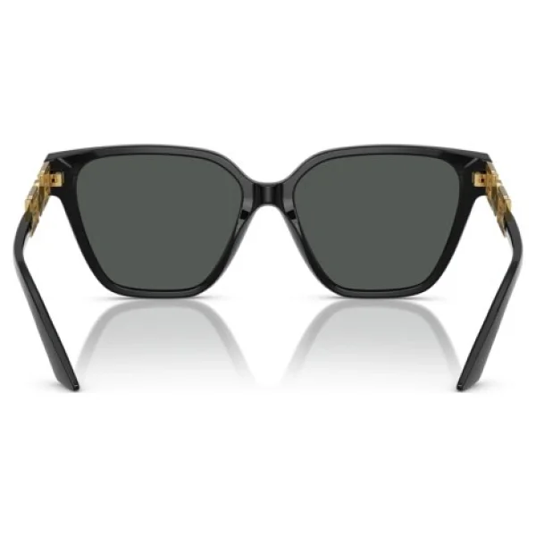 Versace Greca Strass Butterfly Ve4471b Gb187 Black-Dark Grey Kadın Güneş Gözlüğü - Görsel 3