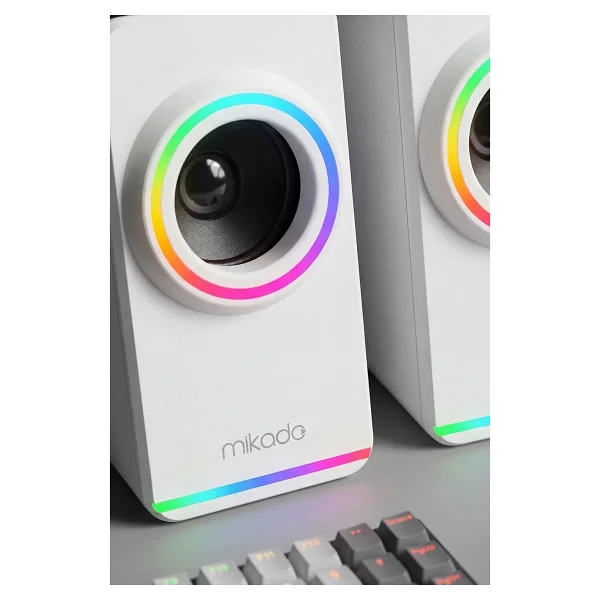 Mikado Md-182 RGB 1+1 Hoparlör - Görsel 9