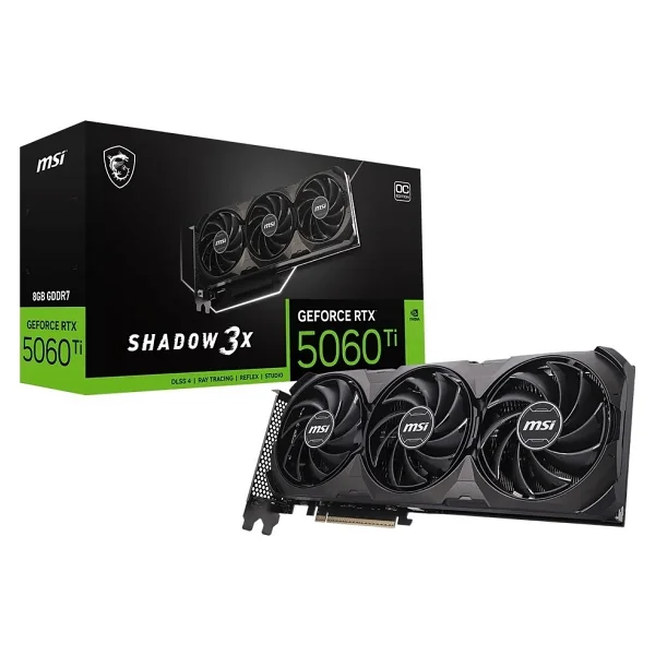 Msı RTX 5060 Tı 8g Shadow 3x Oc Classic 128 Bit Gddr7 8 GB Ekran Kartı - Görsel 6
