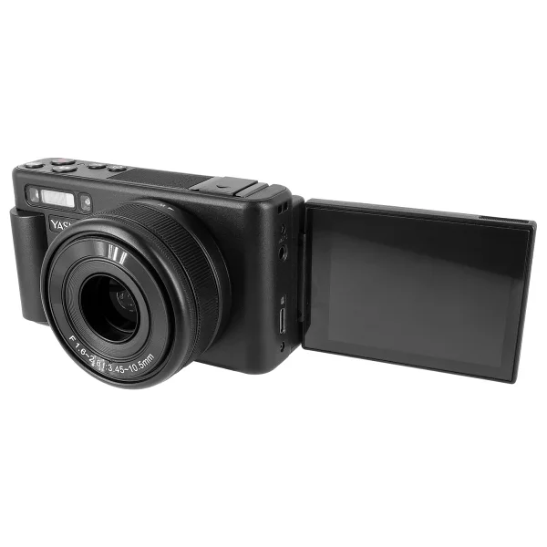 Yashica City 100 Siyah Dijital Fotoğraf Makinesi - Görsel 3