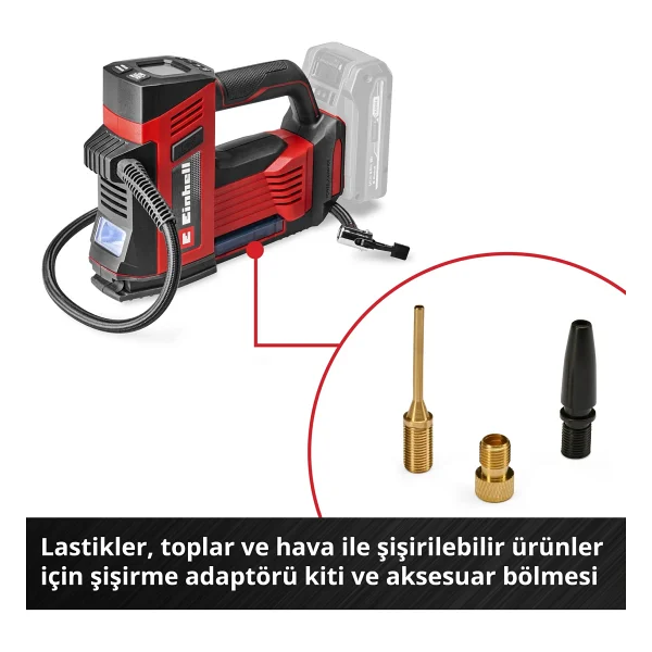 Einhell CE-CC 18/23 D Li Aküsüz Araç Kompresörü - Görsel 5