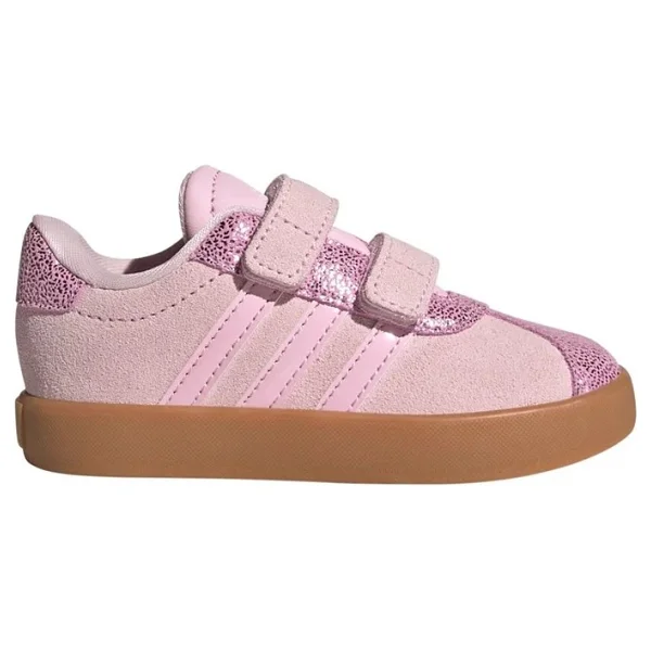 Adidas VL Court 3.0 CF I JP7851 Pembe Bebek Spor Ayakkabı - Görsel 5