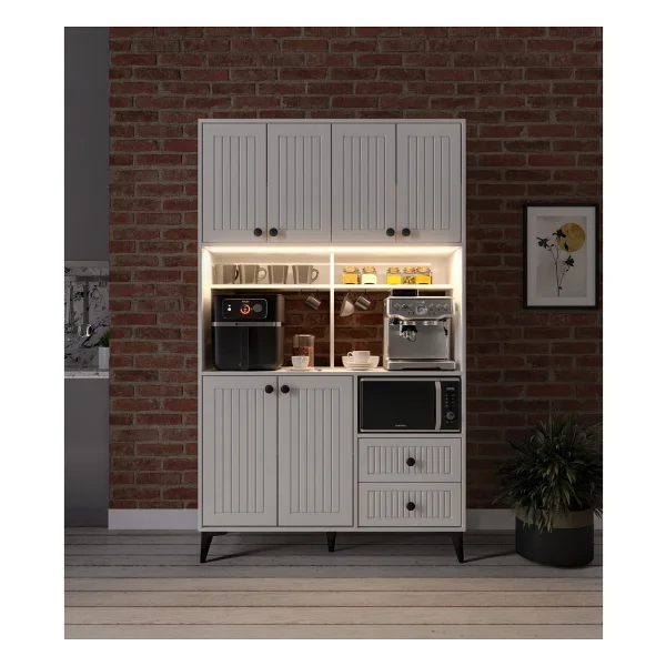 Afilli Nebula Ledli Mdf Kahve Köşesi - Görsel 8