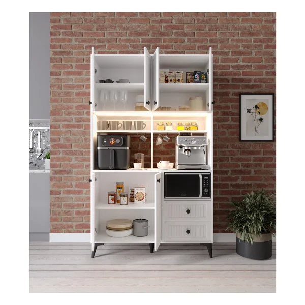 Afilli Nebula Ledli Mdf Kahve Köşesi - Görsel 5