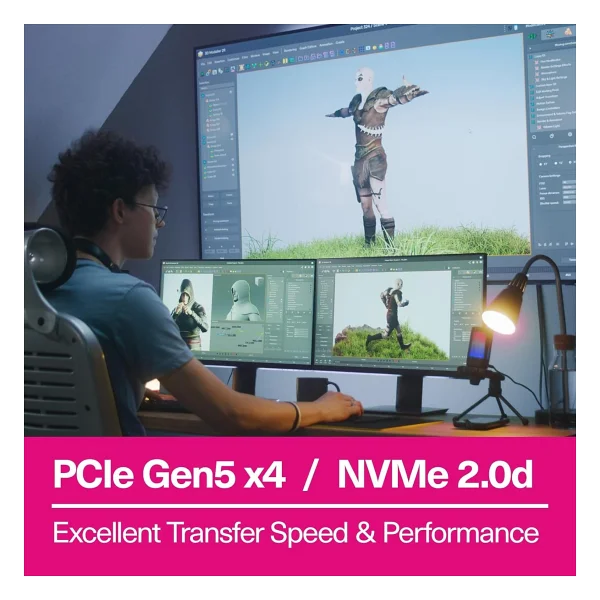 Kioxia Exceria Pro G2 Lve10z1t02g8 Pcı-Express 5.0 1 TB M.2 SSD - Görsel 4