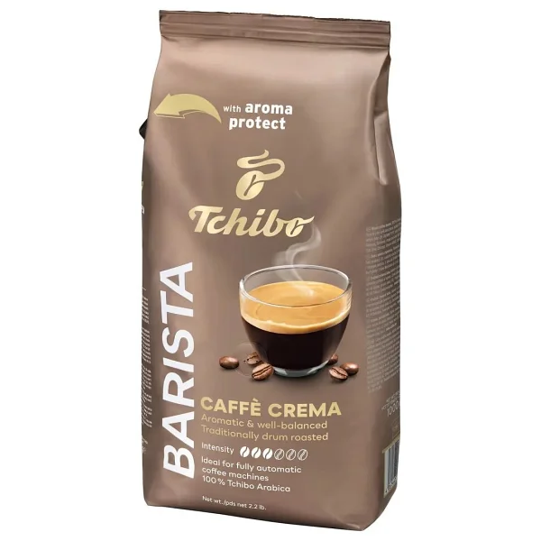 Tchibo Barista Caffe Crema Çekirdek Kahve 1 Kg - Görsel 8