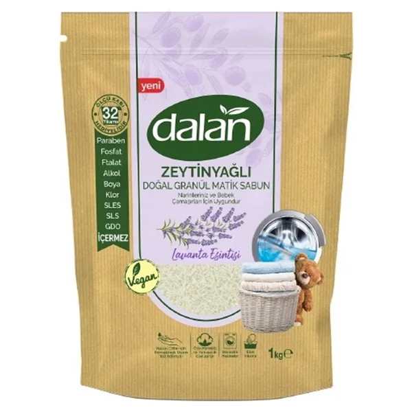 Dalan Zeytinyağlı Lavanta Esintisi Doğal Granül Sabun 1000 Gr 2 Adet - Görsel 2