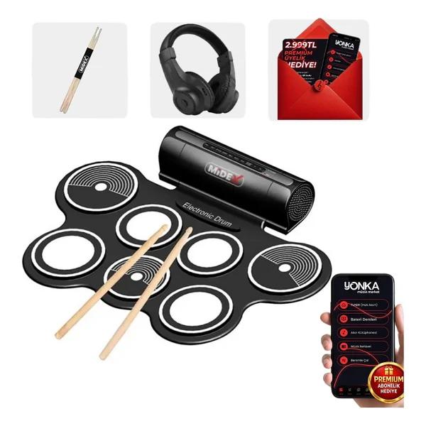 Midex Ddx-70 Dijital Davul - Görsel 2