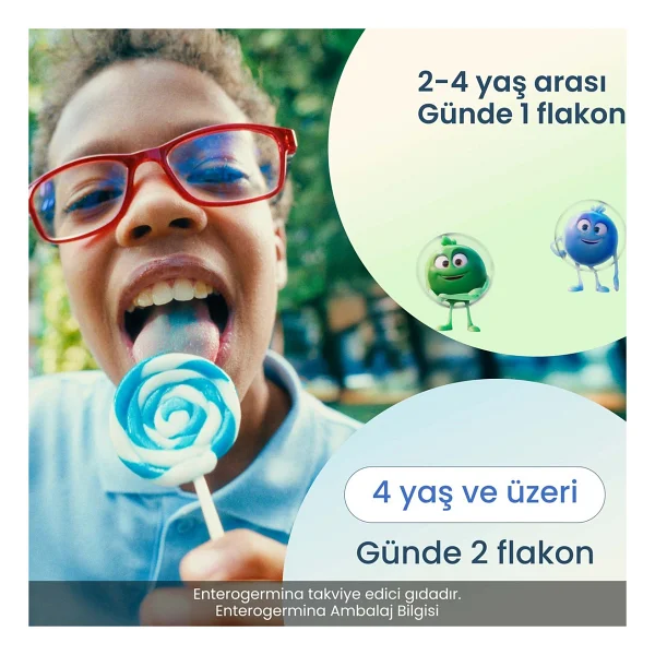 Enterogermina Kıds Probiotic 30 Flakon - Görsel 4