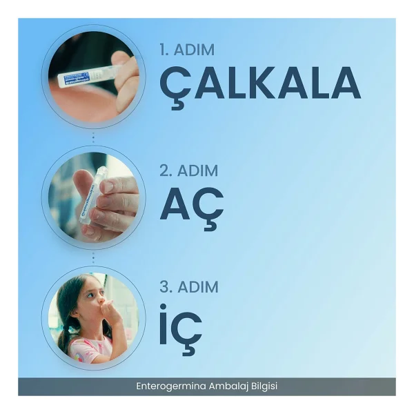 Enterogermina Kıds Probiotic 30 Flakon - Görsel 6