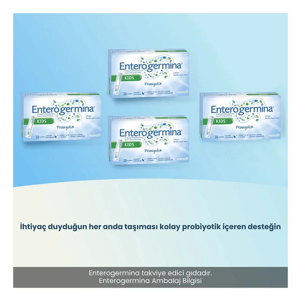 Enterogermina Kıds Probiotic 30 Flakon - Görsel 7
