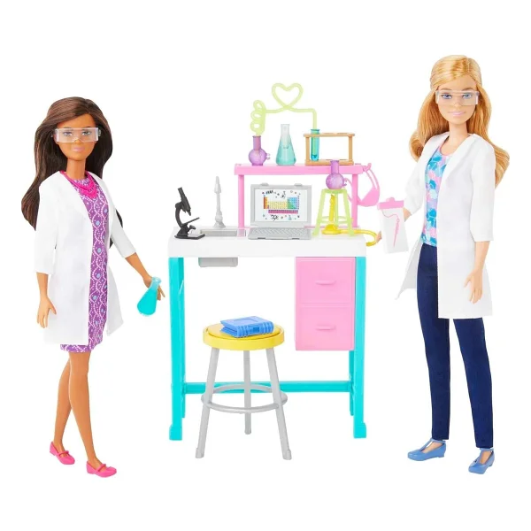 Barbie Bilim Laboratuvarı Oyun Seti Hjy95 - Görsel 6