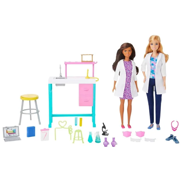 Barbie Bilim Laboratuvarı Oyun Seti Hjy95 - Görsel 2
