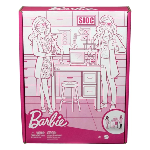 Barbie Bilim Laboratuvarı Oyun Seti Hjy95 - Görsel 5