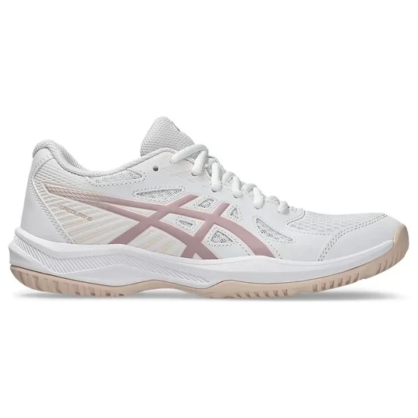 Asics Upcourt 6 1072a107-703 Pembe-Beyaz Kadın Voleybol Ayakkabısı - Görsel 8