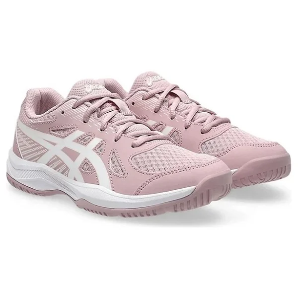 Asics Upcourt 6 Gs 1074a045-702 Pembe-Beyaz Çocuk Voleybol Ayakkabısı - Görsel 4