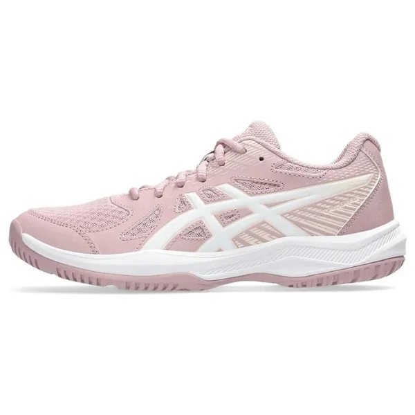 Asics Upcourt 6 1072a107-703 Pembe-Beyaz Kadın Voleybol Ayakkabısı - Görsel 2