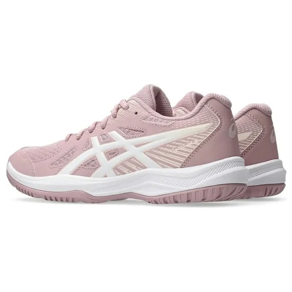 Asics Upcourt 6 1072a107-703 Pembe-Beyaz Kadın Voleybol Ayakkabısı - Görsel 4