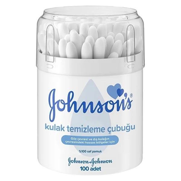 2 Adet Johnson's Baby Kulak Çubuğu 100'lü - Görsel 2