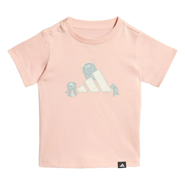 Adidas Infant Trio_nster Graphic Bebek Tişört - Görsel 5