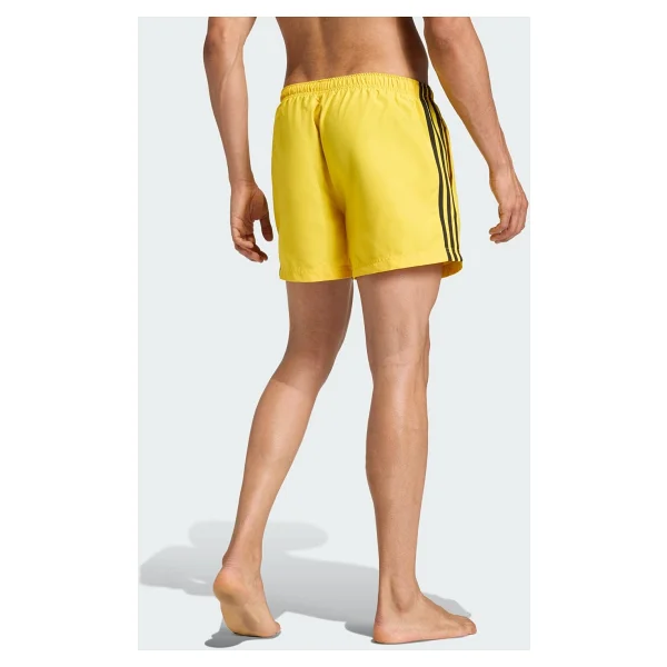 Adidas Originals JZ8473 Adicolor 3-Stripes 5-Inch Swim Shorts - Sarı - Görsel 2