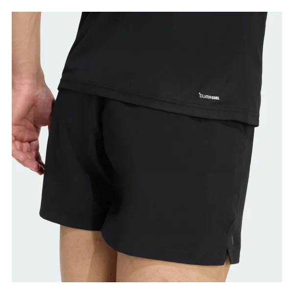 Adidas Workout Essentials Base Ka3563 Siyah Kısa Kollu Polo Yaka Erkek Tişört - Görsel 5