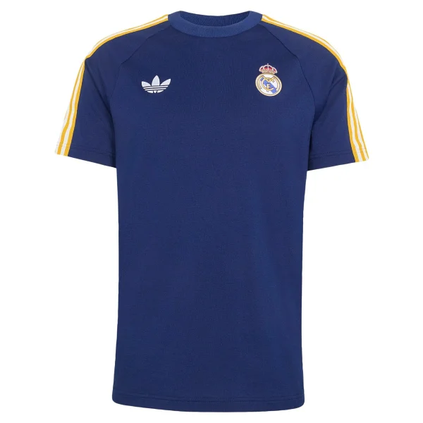 Adidas Real Madrid Originals Ke3848 Kısa Kollu Bisiklet Yaka Erkek Tişört - Görsel 3