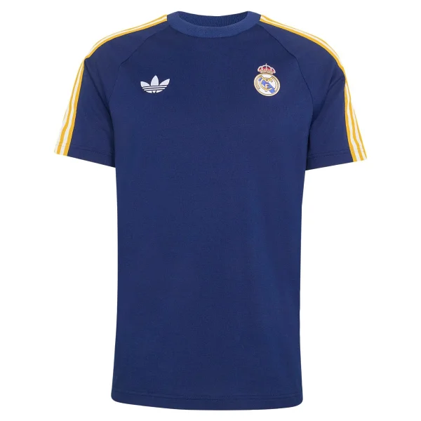Adidas Real Madrid Originals Ke3848 Kısa Kollu Bisiklet Yaka Erkek Tişört - Görsel 5
