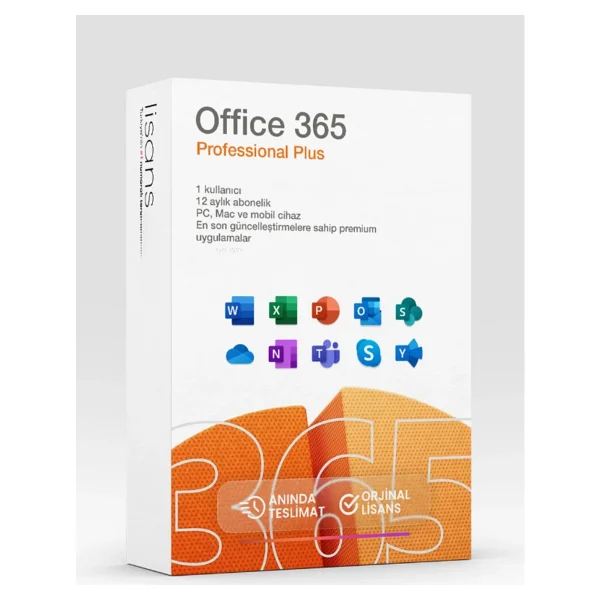 Mıcrosoft Office 365 Pro 5 Cihaz Süresiz Kullanım - Windows, iPad, Tablet, Macos, Android, Ios, MacBook - Görsel 2