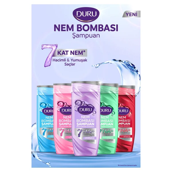 Duru Kepekli Saçlar Için Kepeğe Karşı Etkili Şampuan 3X400 ml - Görsel 4