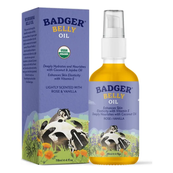 Badger Organik Karın Çevresi Nemlendirici Çatlak Yağı 118 Ml - Görsel 2