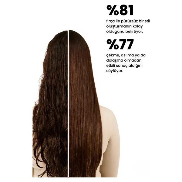 Tangle Teezer The Ultimate Blow Dry Jet Black Tüm Saç Tipleri İçin Saç Şekillendirici Fön Fırçası-Tarak - Görsel 5