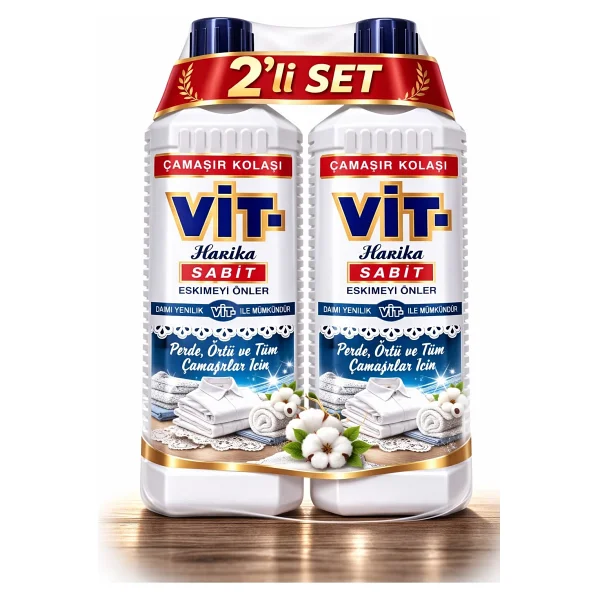 Vit- Çamaşır Kolası 500 Ml 2 Adet - Görsel 2