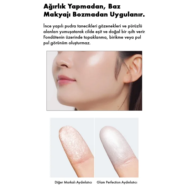 The Saem Glam Perfection Baked Highlighter - Görsel 4
