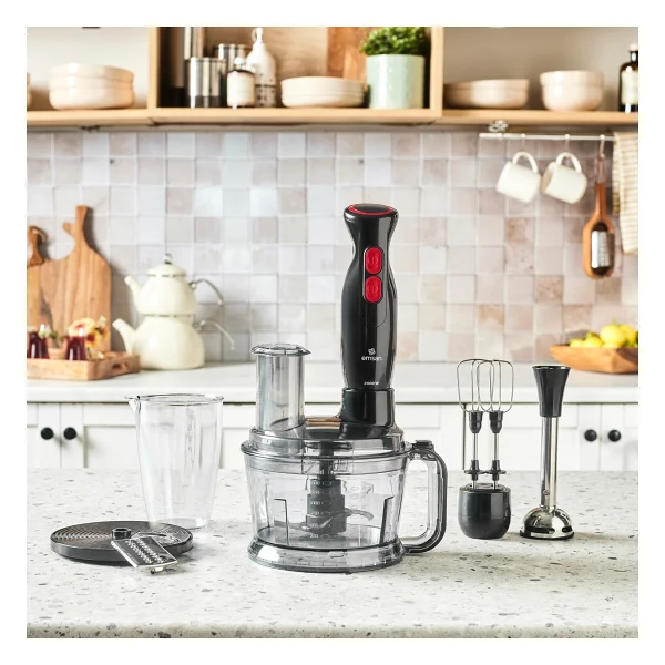Emsan Pro Multimax 6in1 Black 2000 W Mutfak Robotu - Görsel 3