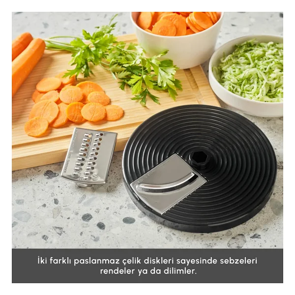 Emsan Pro Multimax 6in1 Black 2000 W Mutfak Robotu - Görsel 6