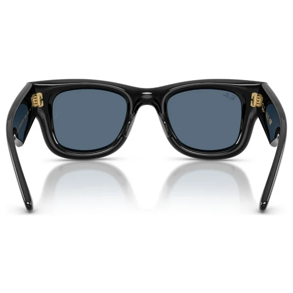 Ray-Ban Wayfarer Puffer 4940 601/80 Black-Dark Blue Güneş Gözlüğü - Görsel 3