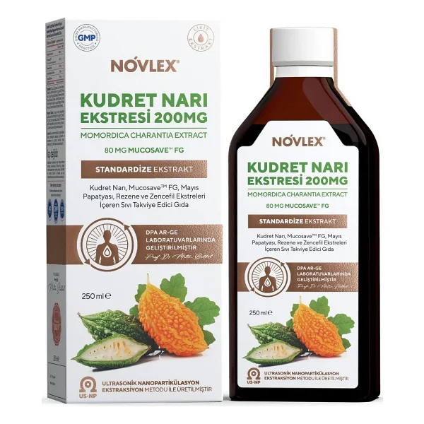Novlex Kudret Narı Ekstresi Ve Mucosave 250 Ml - Görsel 4