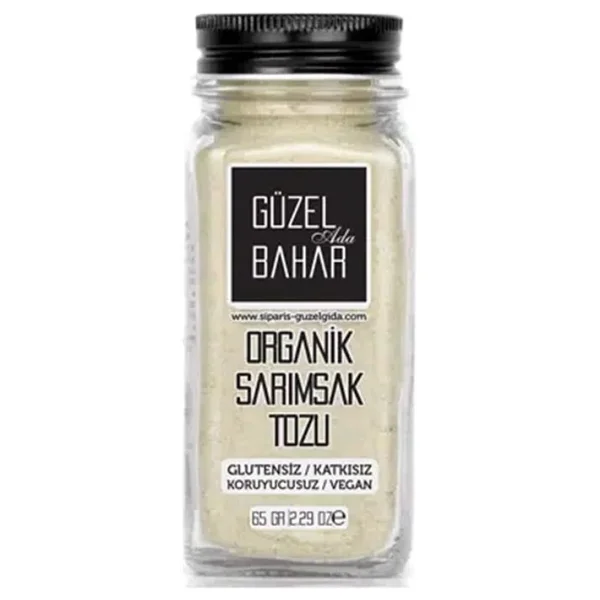 Güzel Ada Gıda Organik 65 Gr Sarımsak Tozu - Görsel 3