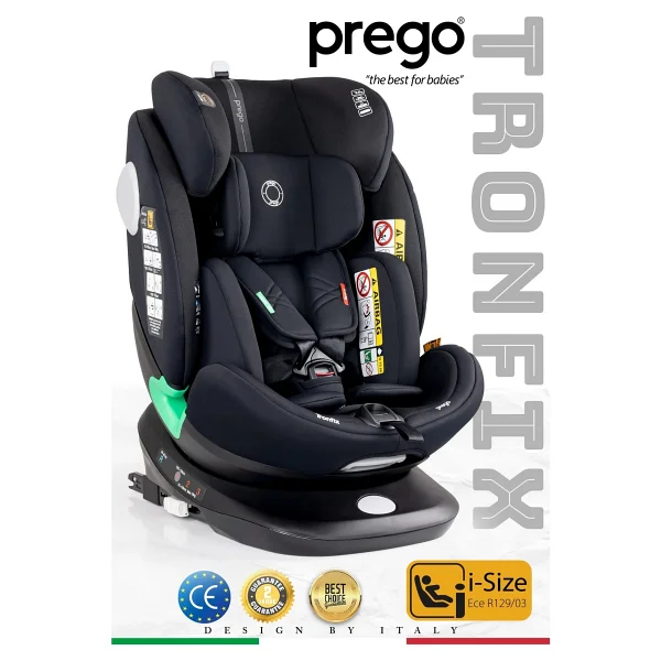 Prego Tronfix I-Size Gri 0-36 Kg Oto Koltuğu - Görsel 10