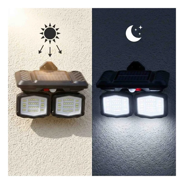 Panther Pt-2993 LED Sensörlü Solar Bahçe Aydınlatması - Görsel 3