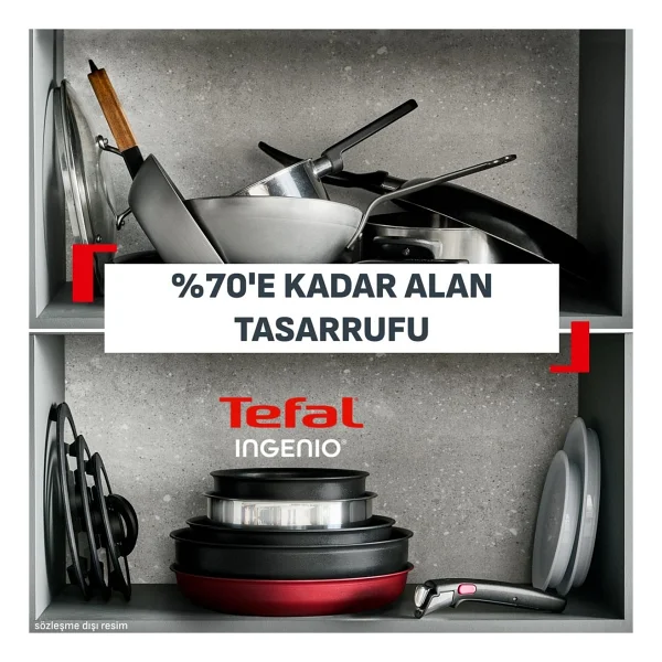 Tefal Ingenio Experience Fusion Core 9x 11 Parça Tava Ve Tencere Seti - Görsel 7