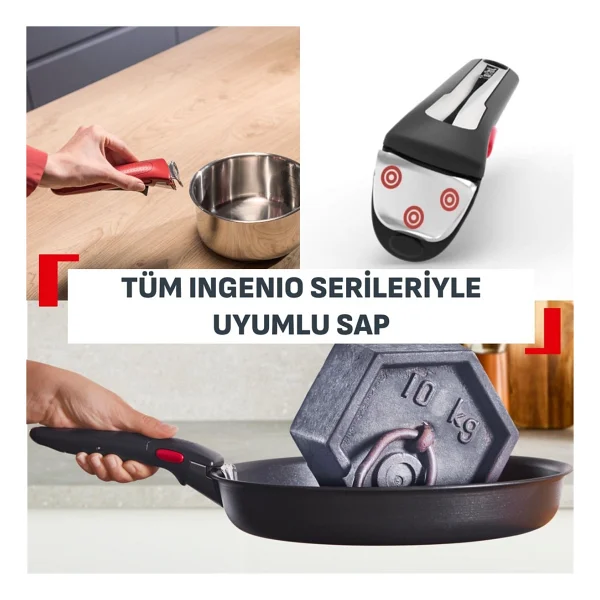 Tefal Ingenio Experience Fusion Core 9x 11 Parça Tava Ve Tencere Seti - Görsel 10