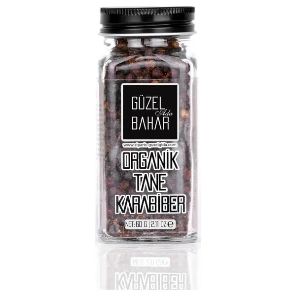 Güzel Ada Gıda Organik Tane Karabiber 60 Gr - Görsel 8